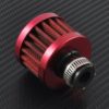Crankcase filter red