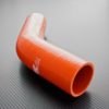 Silicone Reducer Elbow 45' 76/89mm