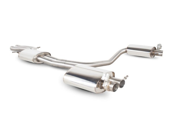 RS4 B8 4.2 FSI Quattro Avant/RS5 4.2 V8 Coupe Resonated half system inc active exhaust valve 63.5mm/2.5