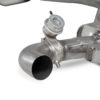 TT RS MK2 Resonated cat-back system with valve 80mm/3.15 2009 2014