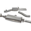 TT RS MK2 Resonated cat-back system with valve 80mm/3.15 2009 2014