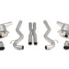 Mustang 5.0 V8 GT Non-resonated cat-back system 70mm/2.75 2015 2019