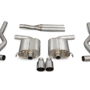 Mustang 2.3T Non-resonated cat-back system 70mm/2.75 2015 2019
