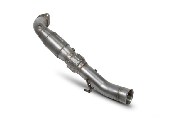 Focus MK3 RS Downpipe with a high flow sports catalyst 76mm/3 2016 2019