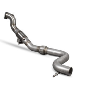 Mustang 2.3T Downpipe with high flow sports catalyst 76mm/3 2015 2019