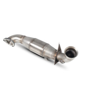 208 Gti 1.6T Downpipe with high flow sports catalyst 63.5mm/2.5 2012 2015
