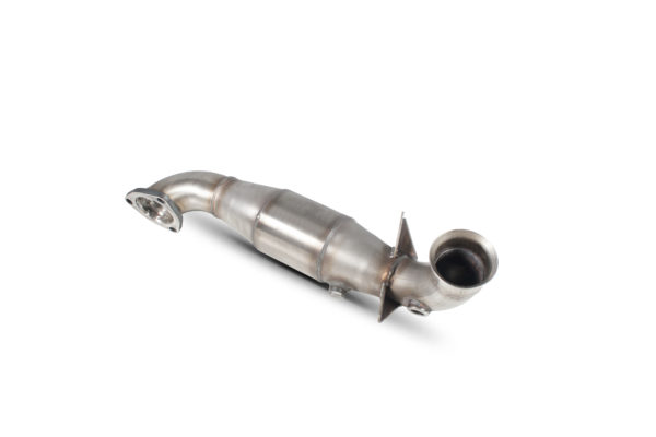 208 Gti 1.6T Downpipe with high flow sports catalyst 63.5mm/2.5 2012 2015