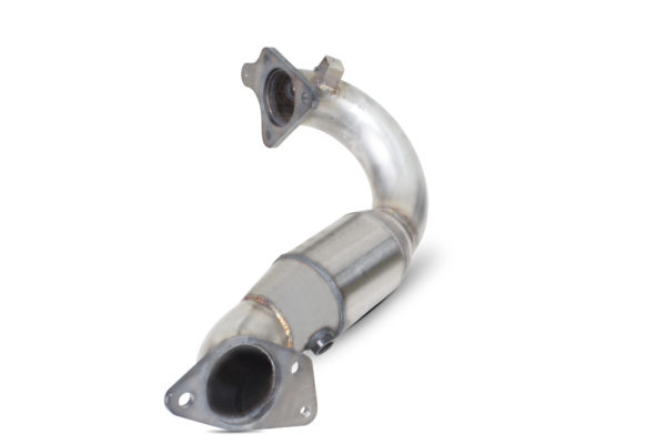 Clio MK4 RS 200 EDC Downpipe with high flow sports catalyst 70mm/2.75 2013 2015