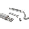 Polo Gti 1.8T 9n3 Resonated cat-back system 63.5mm/2.5 2006 2011