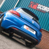 Scirocco R Non-resonated cat-back system 76mm/3 2009 2017